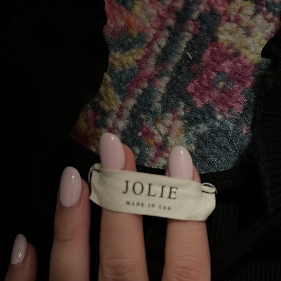 black ruffle bodysuit - Picture 2 of 2